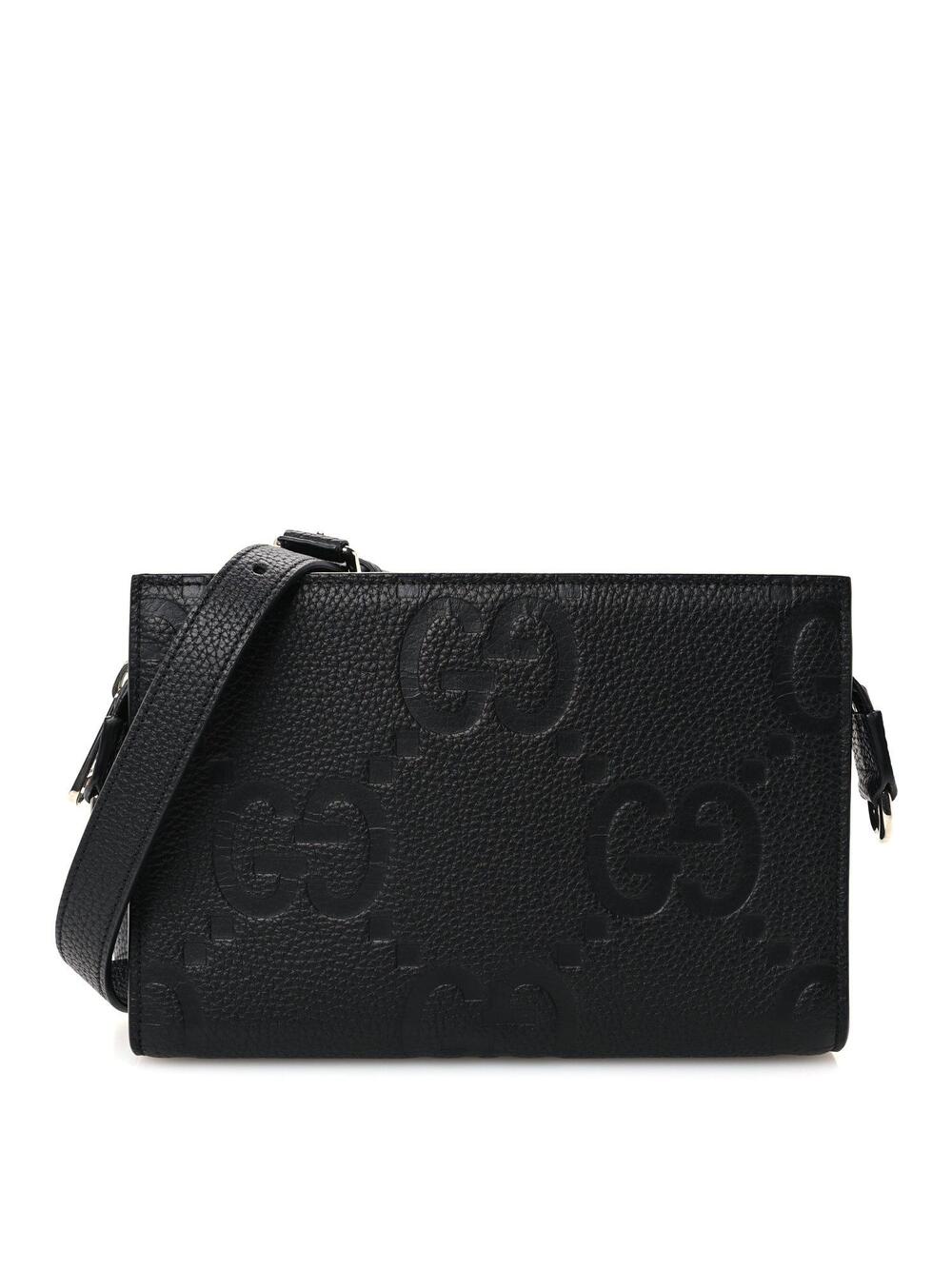 Gucci Jumbo Gg Textured Dollar Calfskin #365973G11B